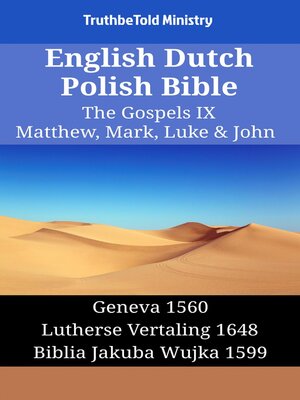cover image of English Dutch Polish Bible--The Gospels IX--Matthew, Mark, Luke & John